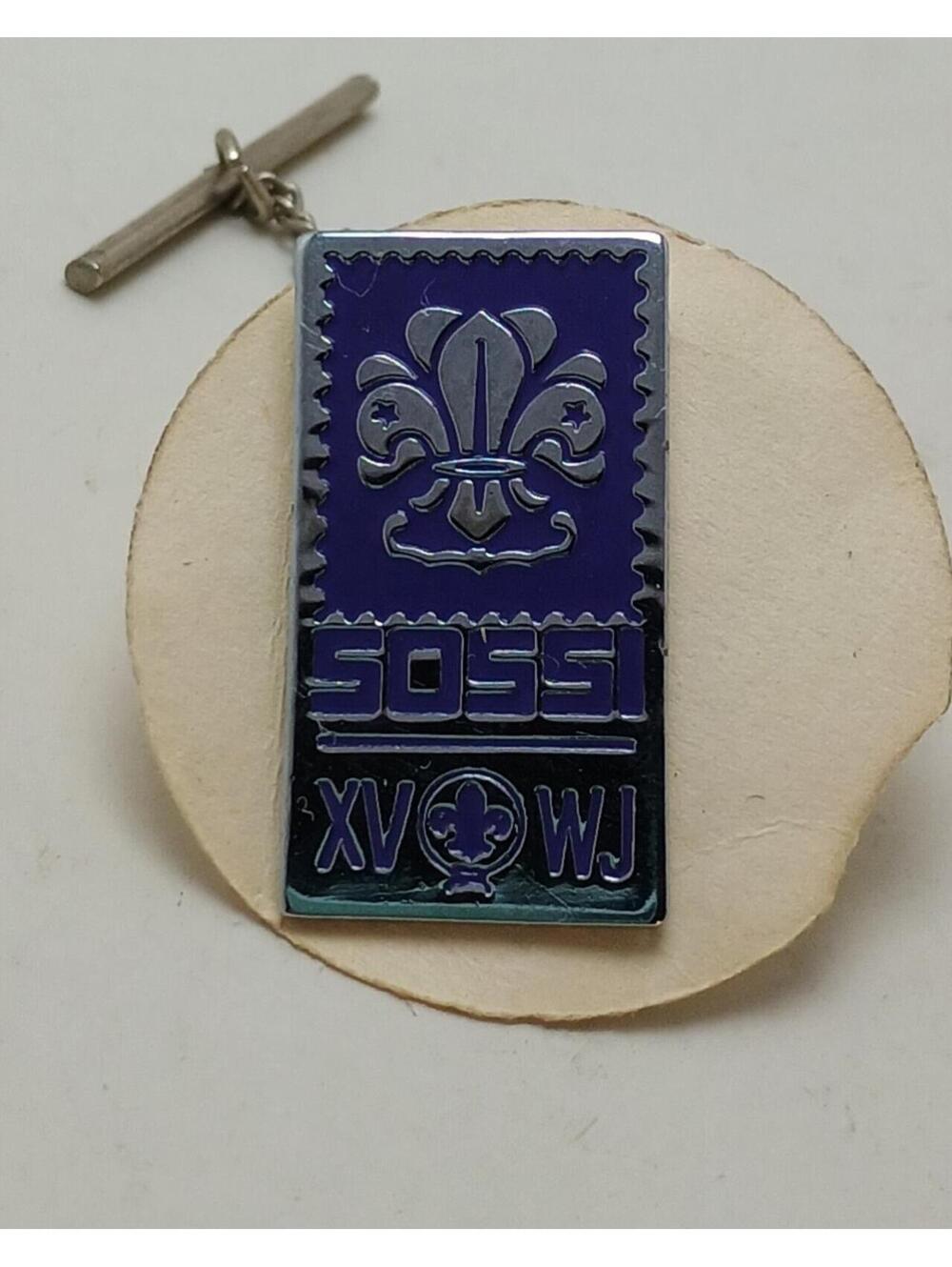 SOSSI 15th World Jamboree XV WJ Alberta, Canada, in 1983 Lapel Pin BSA Boy Scout
